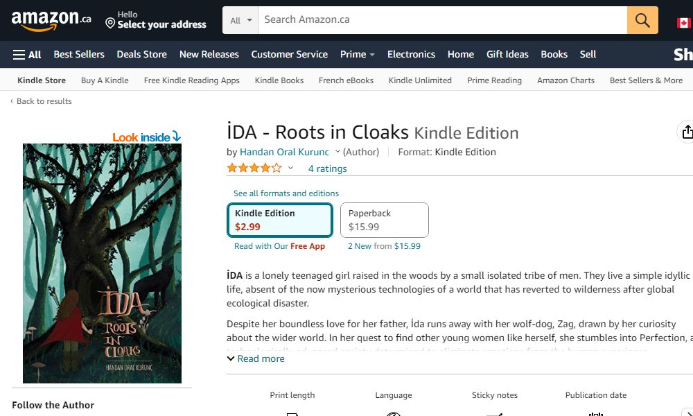Ida roots in cloaks-Amazon-price